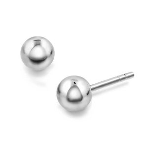 basic kule 5mm, hvitt gull